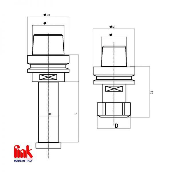 M400 - MANDRINI HSK