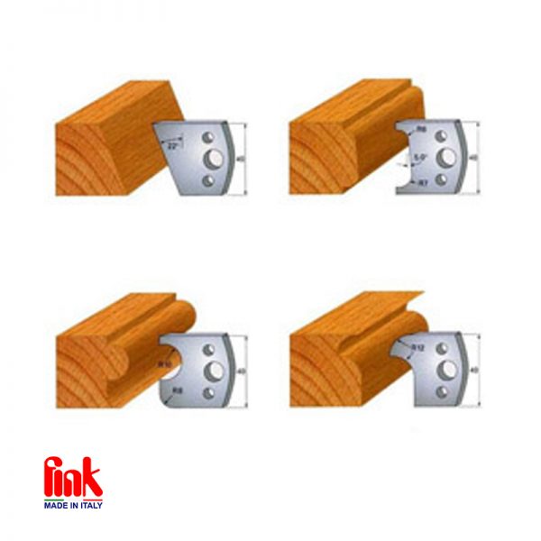 COLTELLI ACCIAIO PROFILATI 40 x 4 mm
